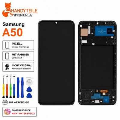 Incell Display Für Samsung Galaxy A50  A505F Bildschirm  LCD Mit Rahmen Werkzeug