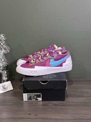 Size 9.5 - KAWS x sacai x Nike Blazer Low Purple Dusk