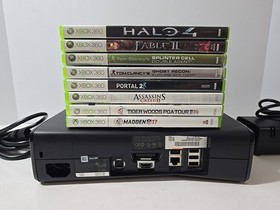 XBox 360 Slim 250GB Console 8 GAME MEGA BUNDLE! CLEAN/TESTED! SHIPS FREE 🔥 