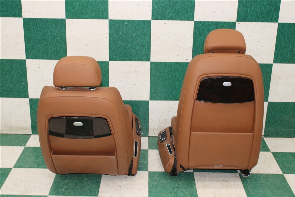 *NOTES* 15' Flying Spur Sedan Leather Power Heat Cool Buckets Backseat Seats Set