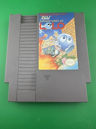 Adventures of Lolo - Nintendo Entertainment System NES *Cartridge Only* Preowned