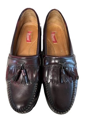 靴 G.H.BASS GRAMMER leather tassel loafer Men's Wine Leather Tassel Loafers | Tassel Loafers G.H.BASS – G.H.