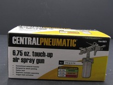 Central Pneumatic 6.75 Oz Touch Up Air Spray Gun 6.2 Cfm 60psi 66871