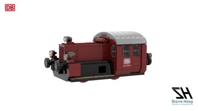Stone Heap Klemmbausteine SH-3004 DB-Köf II Diesellok NEU OVP