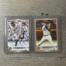 2022 Topps Series 2 - Taylor Widener /2022 Miguel Castro /2022 - 2 Card Lot 