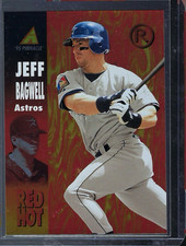 1995 Pinnacle Jeff Bagwell #RH4 Red Hot Houston Astros