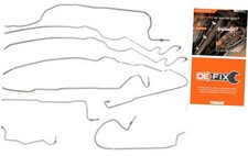 919-135 Stainless Steel Brake Line Kit Compatible with Select Chevrolet/GMC