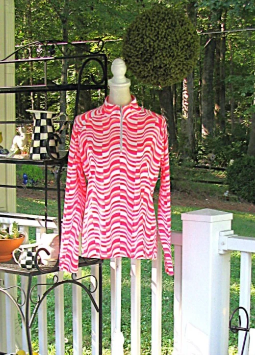 Lady Hagen Pickleball Golf Tenis UPF Genial Grande 1/4 Cremallera Manga Larga Top Camisa R Foto 3 de 4