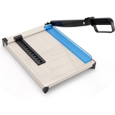Paper Cutter 12" A4 Guillotine Paper Trimmer 400 Sheet Capacity Metal Base New