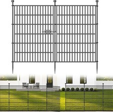 No Dig Garden Fence Outdoor for Yard, 40in H x 23.6ftL