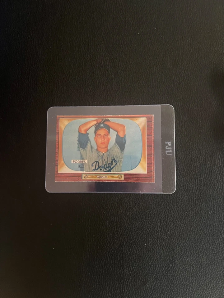 Autógrafo John Podres 1955 Bowman ver fotos Foto 3 de 4