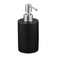 2X Seifenspender FlüSsigseifenspender Pumpseifenspender 180 Ml Schwarz