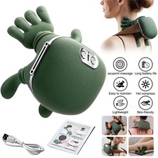 3D Neck Massager with Heat for Pain Relief deep Tissue Shoulder  Back Massager