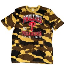 NWT MLB Philadelphia Phillies Genuine Merchandise Shirt Camo Youth XL 18-20 TEE