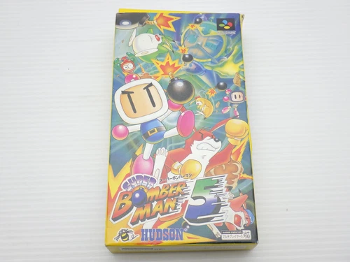 Super Bomberman 5 Super Famicom/SNES JP GAME. 9000023128447