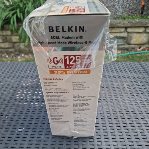 Belkin Wireless G Plus Router - Up To 125Mbps Transfer Rate (F5D7230-4) - Picture 5 of 5
