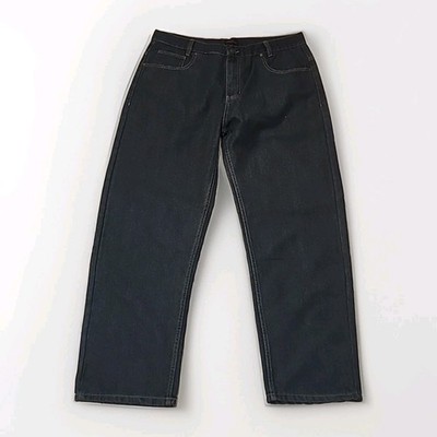 Sportex Jeans Mens 38x30 Dark Denim Wide Leg Skater Blue NEW R2