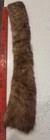Vintage Brown Mink Fur Collar Neck Wrap Shawl Scarf 26x5 Inches — photo 1