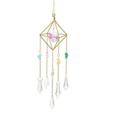 Crystal Suncatcher Window Hanging Rainbow Pendants Maker Prism Ornament Clear