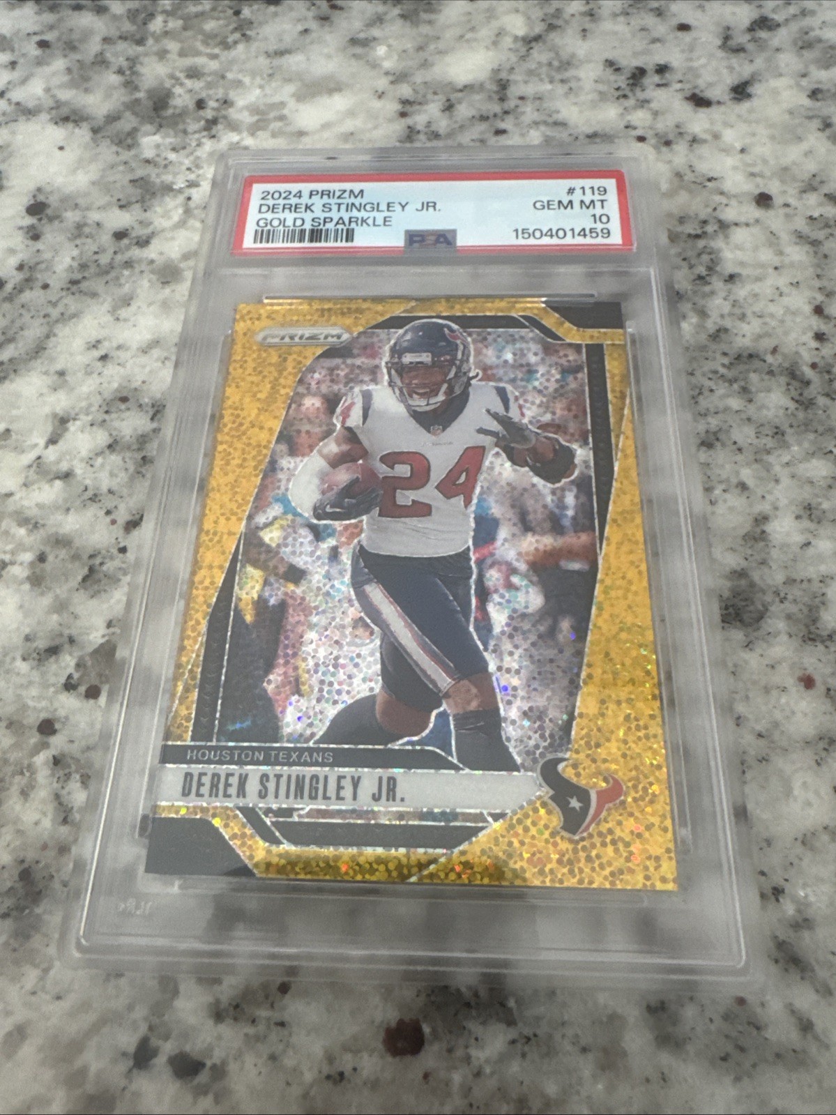2024 Panini Gold SparklePrizm Derek Stingley Jr. #119 POP 1