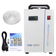 CW-5202 Industrial Water Chiller for CO2 Laser Engraving Cutting Machines