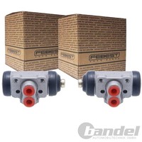 2X Febest Radbremszylinder Passend FüR Mitsubishi L200 Trommelbremse |