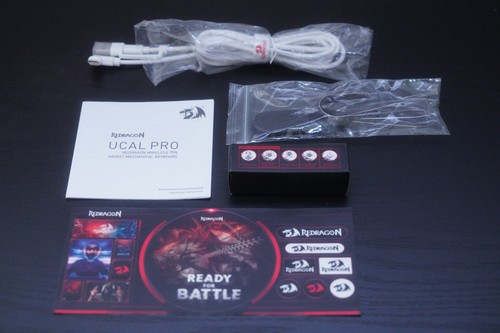 Redragon K673 PRO 75% Wireless Gasket RGB Gaming Keyboard, Hot-swappable - 第 5/5 張圖片