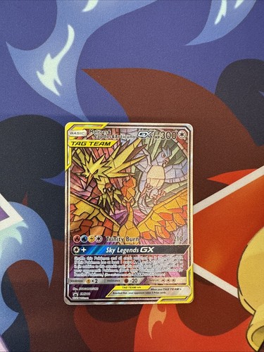 Moltres & Zapdos & Articuno GX SM210 SM Holo NM