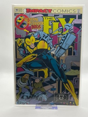 Impact Comics The Fly #10 1992 May VG Comic Book General Mechanix