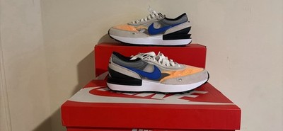 Zapatillas Nike Waffle color azul claro Racer size 6Y