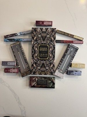Urban Decay Game Of Thrones Cosmetics All Original Items Included  New In Boxes