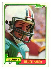 1981 Topps - #444 Bruce Hardy