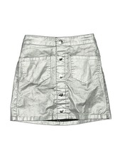 Justice Girls Silver Skirt 10