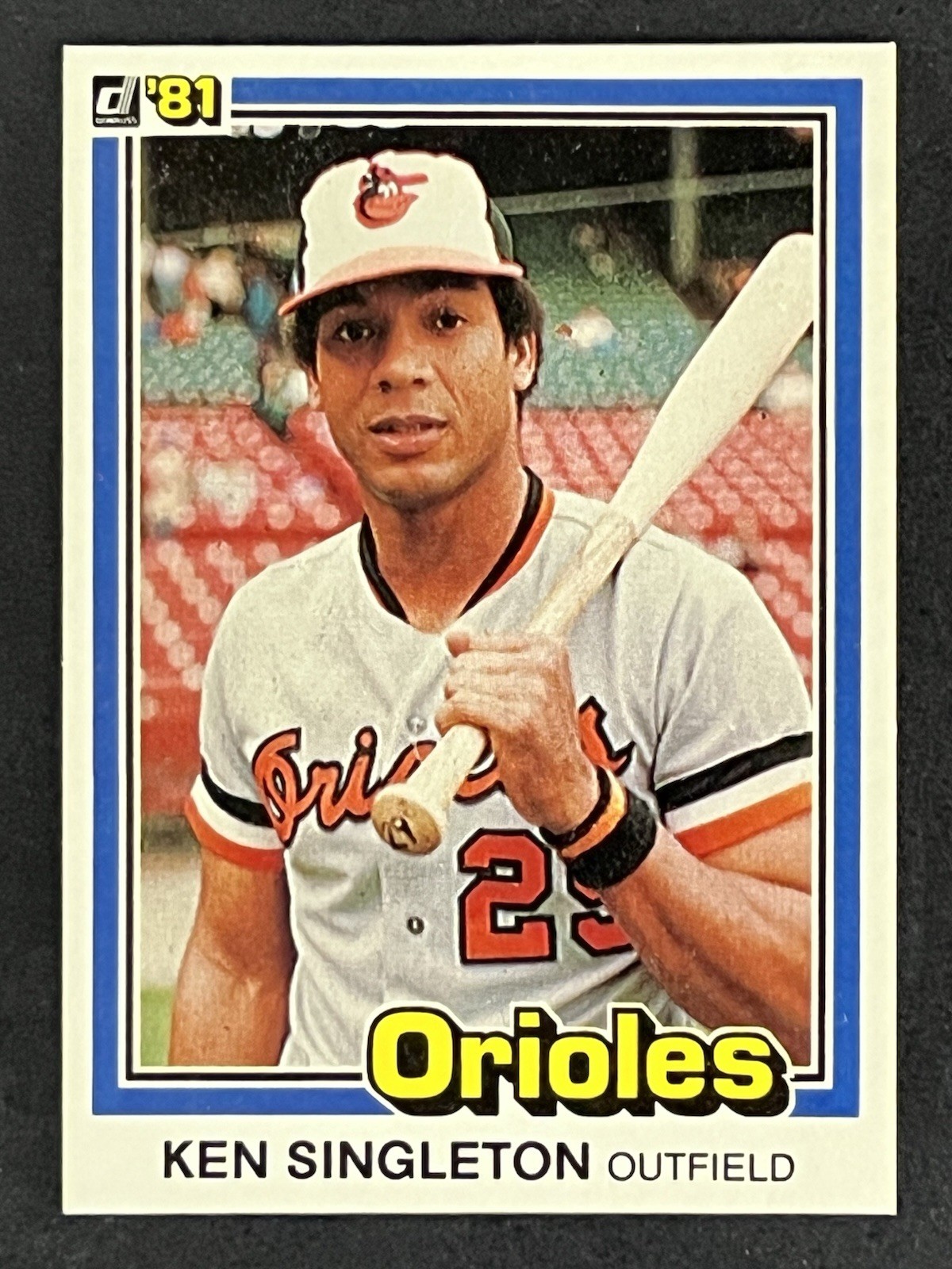 1981 Donruss #115 Ken Singleton Baltimore Orioles