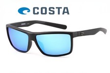 NEW IN BOX, Costa Rinconcito 580p Polarized Sunglasses Black/Blue