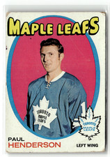 1971-72 Topps - Paul Henderson #67