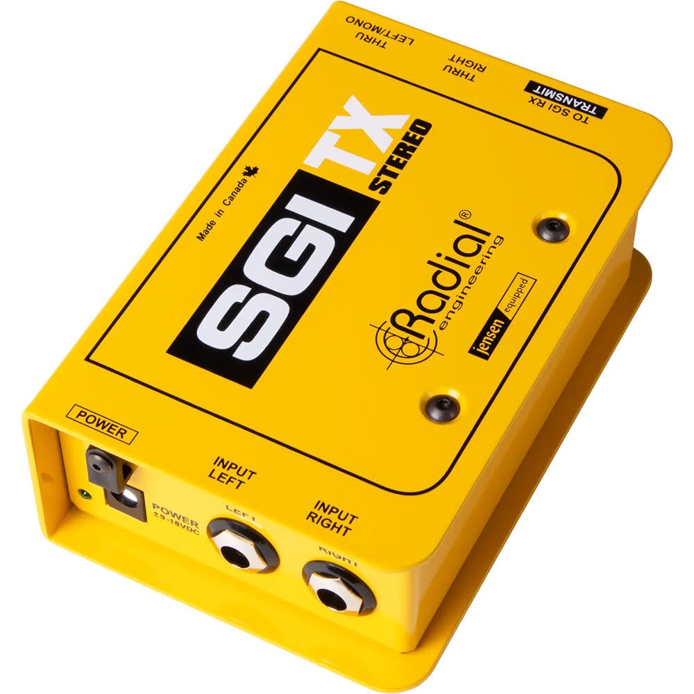 Radial SGI Stereo TX Instrument Line Driver Transmitter
