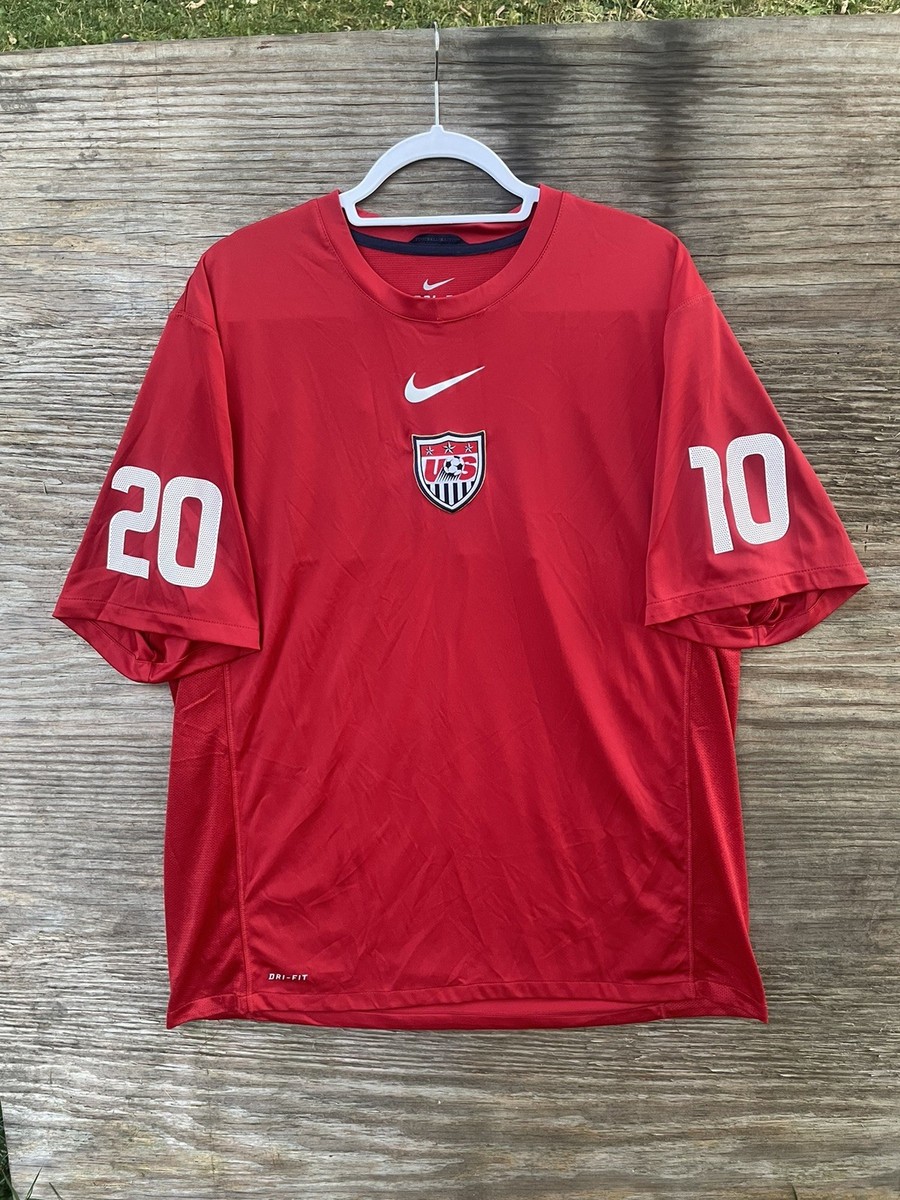 Nike USA Soccer Jersey Football 2010 World Cup 