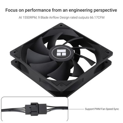 High Performance 120mm CPU Fan 3-Pack