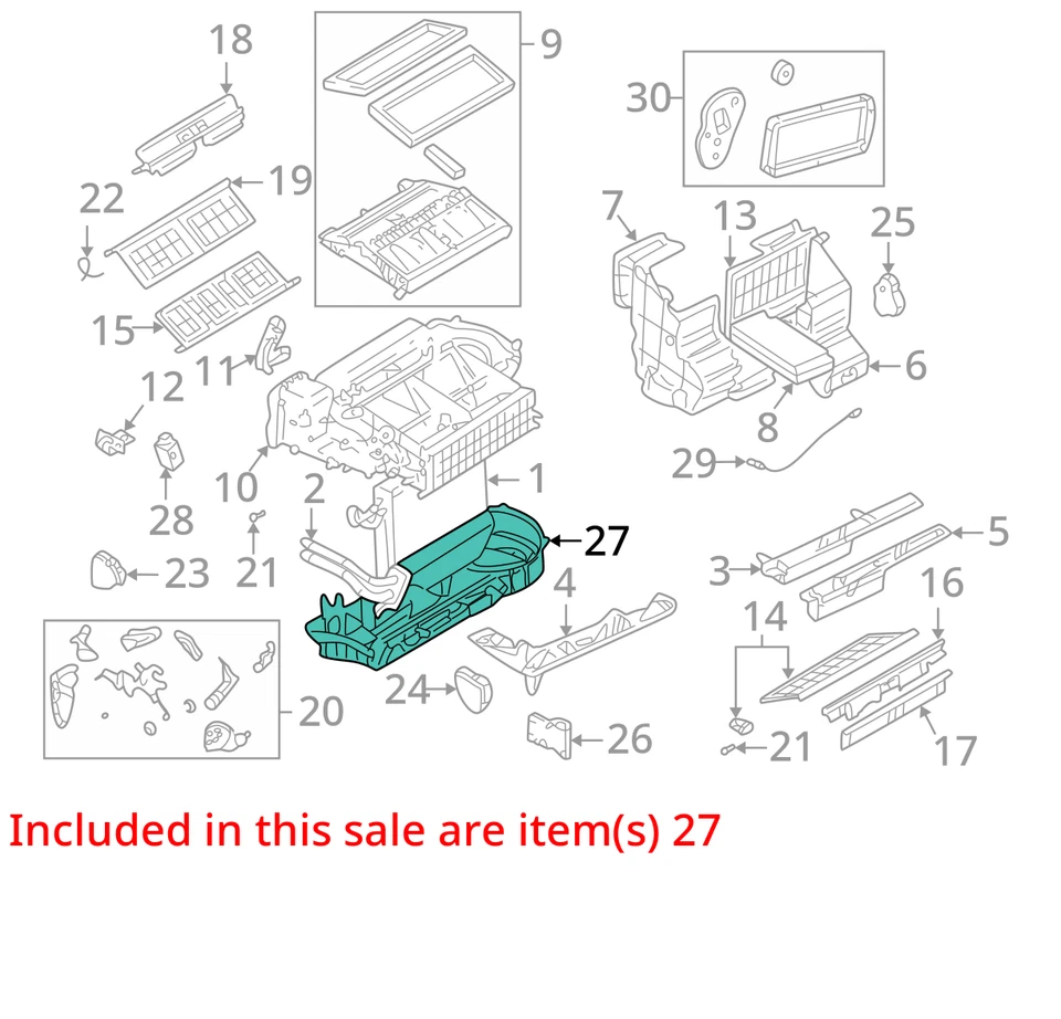 ПОДХОДИТ ДЛЯ 2004-2007 BUICK RENDEZVOUS ЧЕХОЛ BLO LWR 15295001 - НОВЫЙ OEM 15295001 - Изображение 2 из 3