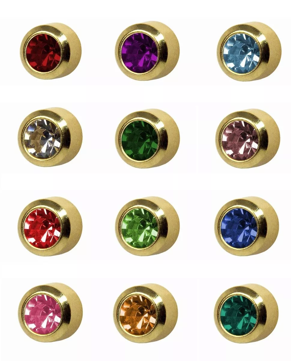 Studex Ear Piercing Regular Gold Plated Stud Earrings 4mm Bezel