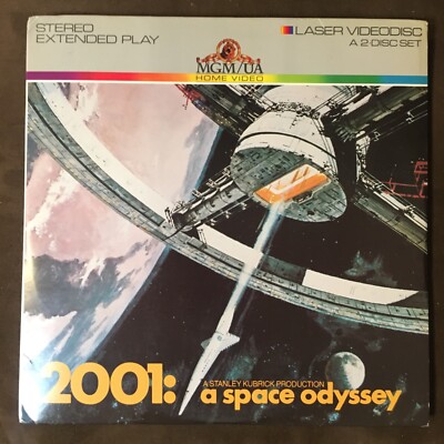 2001: A SPACE ODYSSEY - Original 1983 Double Laserdisc Stanley