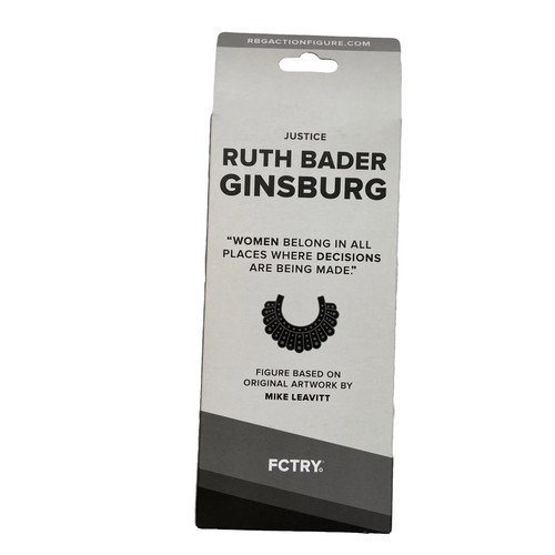 COLLECTIBLE Justice Ruth Bader Ginsburg RBG Real Life Action Figure Doll NIB - Picture 8 of 10