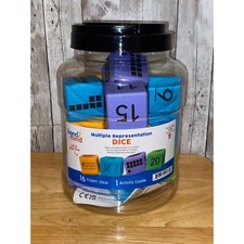 hand2mind Multiple Representation Large Foam Dice Math Manipulatives STEM Toys