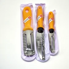 Peeler Grater Knife Set Fruit Vegetable Blade Stainless Steel Thai Kitchen Tool 