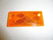 2-MINI BIKE ARCTIC CAT AMBER REFLECTOR 1972