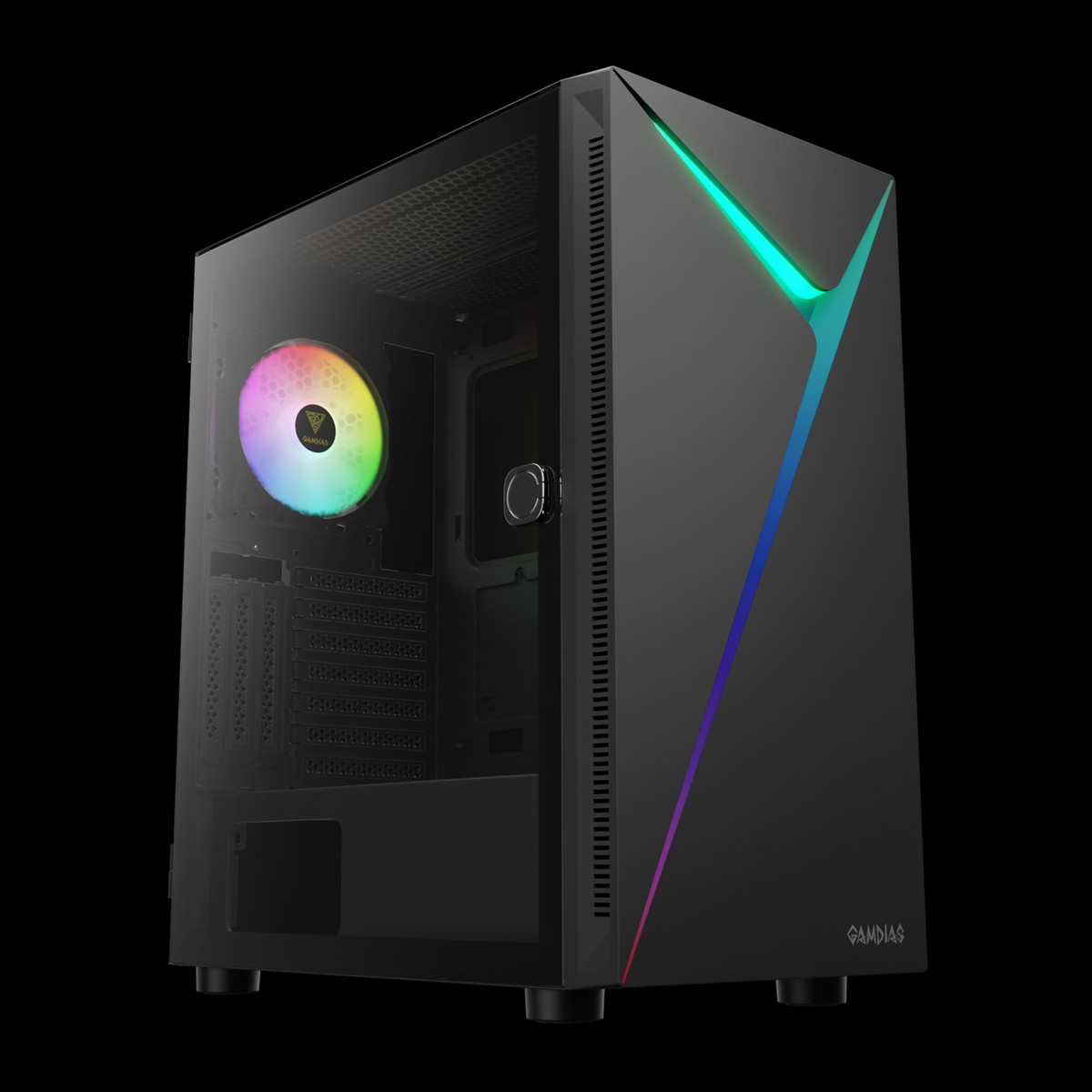 GAMDIAS GD-ARGUS E4 ELITE ATX Mid Tower Gaming Computer PC