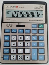 English Talking Calculator LARGE NUMBERS Alarm Impaired Low Vision CLOSEOUT SALE