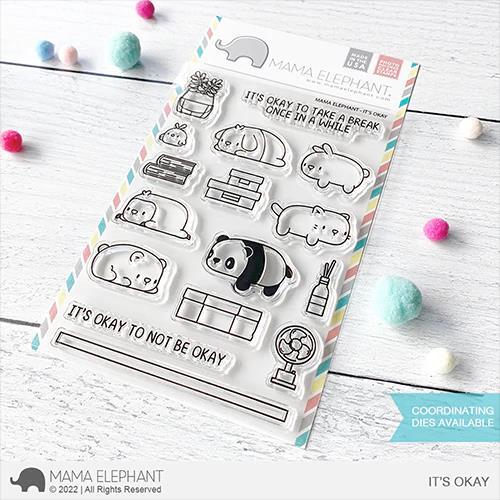 Mama Elephant, clear stamp, It`s OK - Picture 1 of 2