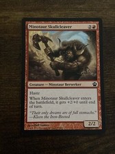 Minotaur Skullcleaver Theros 130/249 MTG Magic The Gathering D7549*